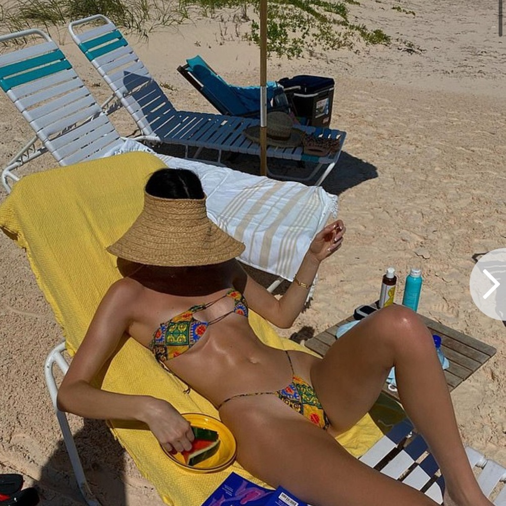 Colorful Patterned Bikini Set - Picture 2 of 4